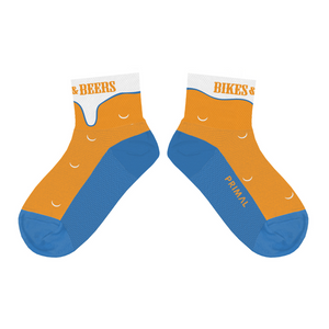 2-Inch Cycling Socks | Beer