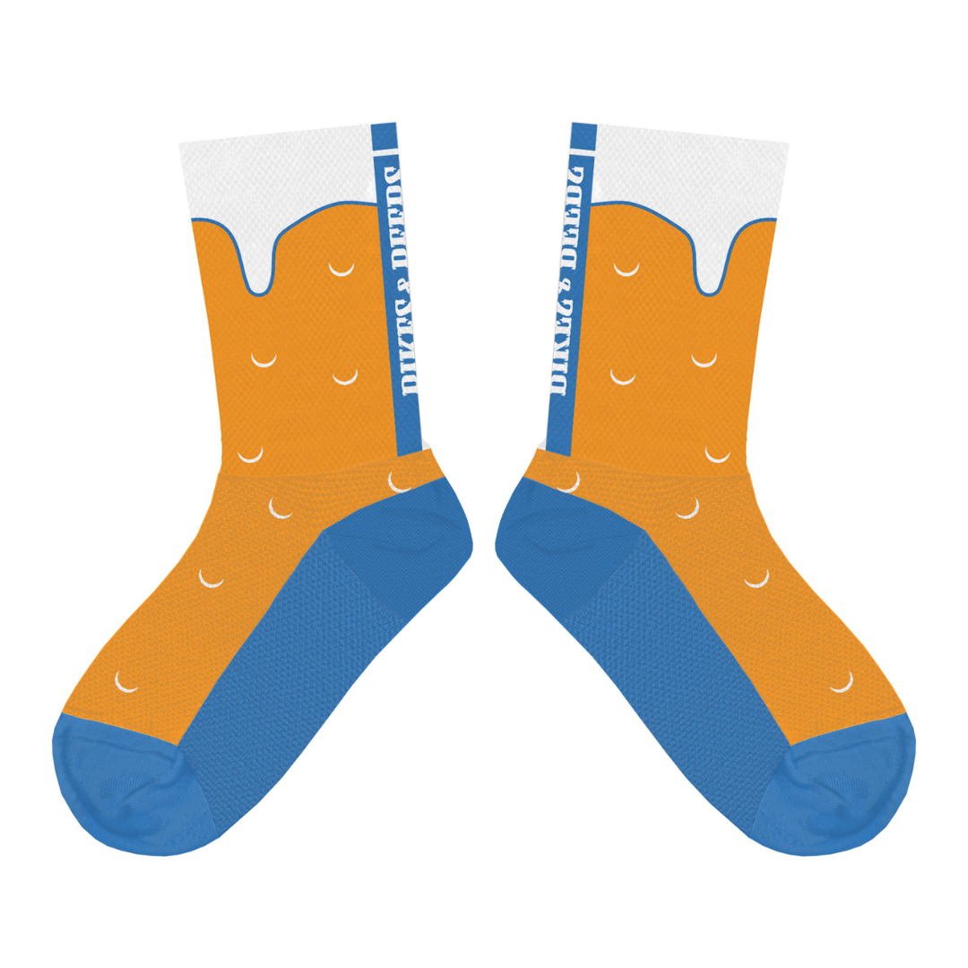 5-Inch Cycling Socks | Beer